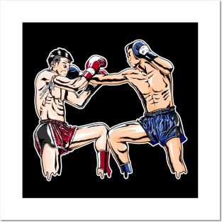 Thai boxing Posters and Art